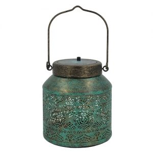 SONOMA Goods for Life® Small Solar Powered Distressed Lantern .