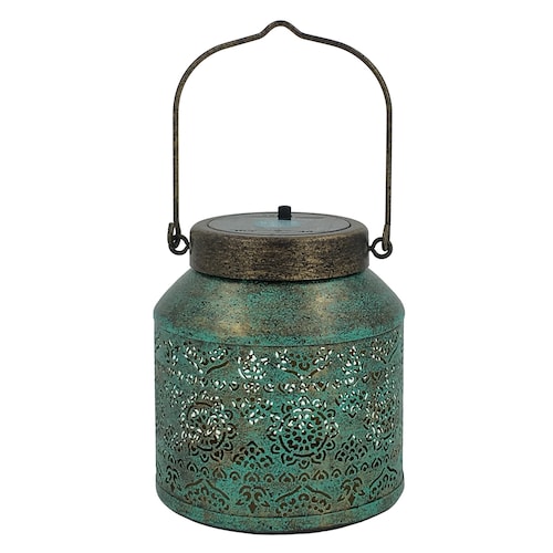 SONOMA Goods for Life® Small Solar Powered Distressed Lantern .