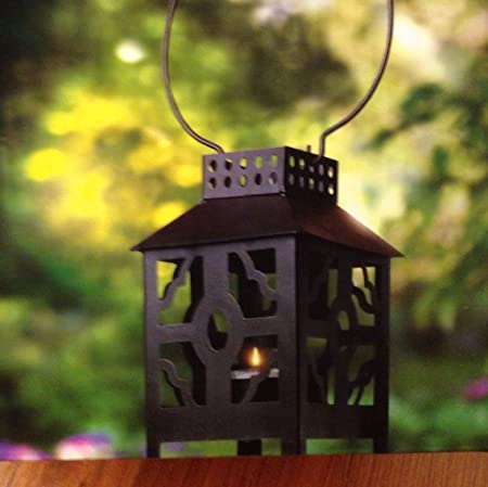 Amazon.com : Mini TEA Light Lantern with Tealight : Garden & Outdo