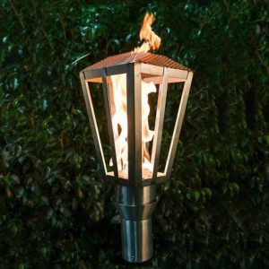 The Worchester Stainless Steel Tiki Torch Kit lends a nod to the .