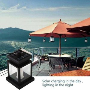 Outdoor Sconce Outdoor Solar Powered Candle Umbrella Lantern .