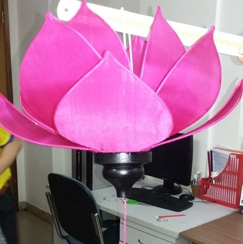 Outdoor Vietnamese Silk Lantern /lotus Lantern - Buy Lantern .