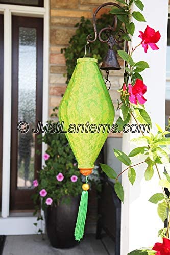 Amazon.com: Vietnamese Oval Silk Lantern- (Asian Green): Sports .