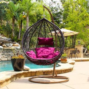 Patio & garden | Swinging chair, Porch swing with stand, Porch swi