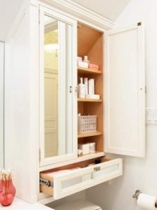 White Over The Toilet Storage - Ideas on Fot