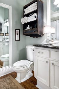 17 Brilliant Over the Toilet Storage Ideas | Toilet storage .