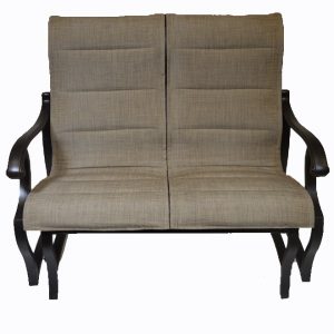 Mallin Volare Padded Sling Double Glider Outdoor Furniture .