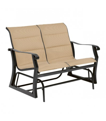 Top 20 of Padded Sling Double Glider Bench