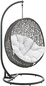 Amazon.com : Modway Hide Wicker Rattan Outdoor Patio Porch Lounge .