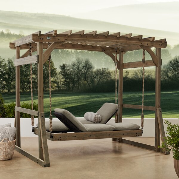 REVIEW: Claremont Pergola Lounger Porch Swing with Stand S