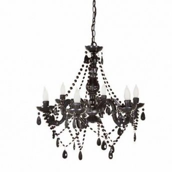 Black Acrylic Chandelier, 38% off | Recycled Bride $100 6 ct each .