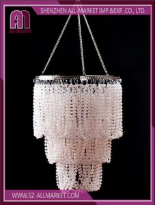 Plastic chandeliers lamp shades| China chandelier lampshade .