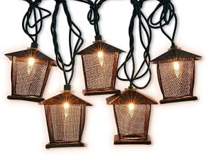 Amazon.com : fantastic me 1.5m/4.9ft 10 Bulbs Vintage Bronze Iron .