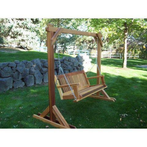 Wood Country 4ft. Red Cedar Porch Swing Stand – The Porch Swing Sto