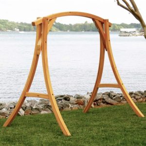 Porch Swing Stand – Cypress – Swings and Things San Die