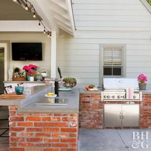 Outdoor Kitchen Ideas | Better Homes & Garde