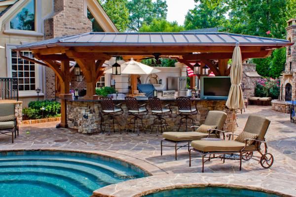 25 Cool and Practical Outdoor Kitchen Ideas | Dream backyard .