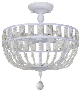 Audrey Purple Crystal Chandelier, 4-Lights - Contemporary - Kids .