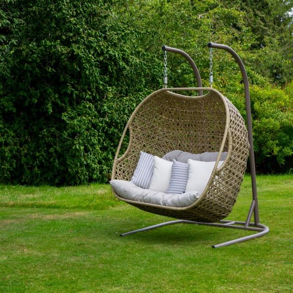 Bramblecrest Cotswold Double Cocoon Garden Swing Seat | Internet .