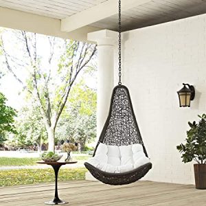 Amazon.com : Modway EEI-2657-GRY-WHI-SET Abate Wicker Rattan .