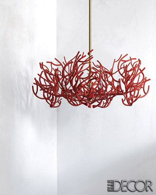 simply red. | Red decor, Coral design, Coastal dec