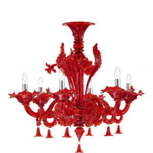 Download Black Or Red Colors Chandeliers - Chandelier PNG Image .