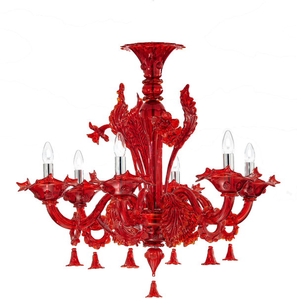 Download Black Or Red Colors Chandeliers - Chandelier PNG Image .