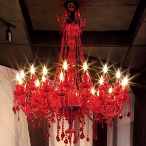 A46-RED/757/30 Gallery Murano Venetian Sty