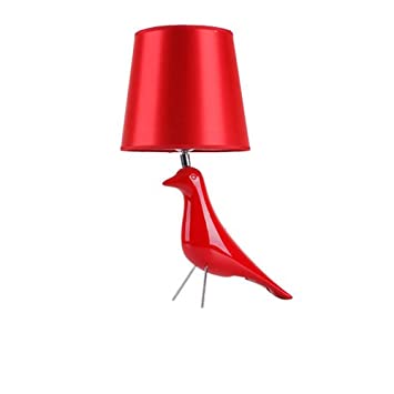 Red Table Lamps for Living Ro