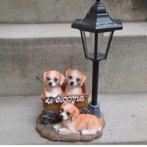 Outdoor Decorative Resin Animal Led Light Solar Lantern - Buy .