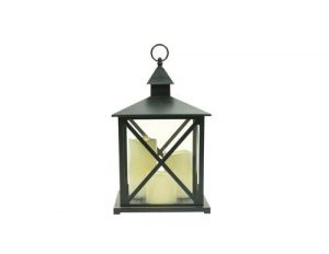 Enchanted Garden™ 14" Resin LED Triple Candle Lantern at Menards