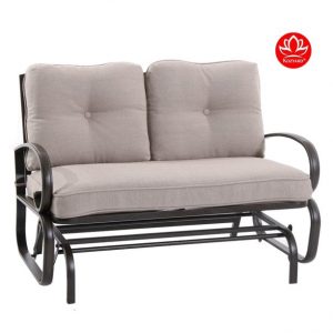 Kozyard Cozy Two Rocking Love Seats Glider Swing Bench/Rocker For .