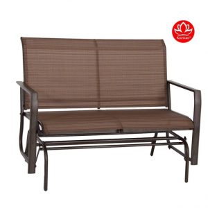 Kozyard Cozy Two Rocking Love Seats Glider Swing Bench/Rocker For .