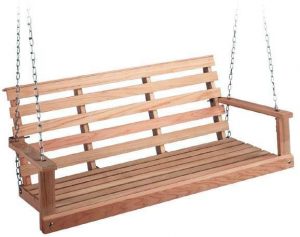 August Grove Rosean Porch Swing | Porch swing, Patio swing, Outdo