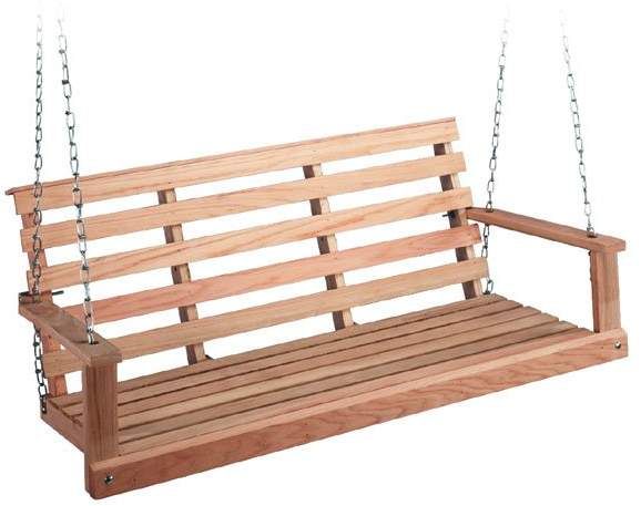 August Grove Rosean Porch Swing | Porch swing, Patio swing, Outdo