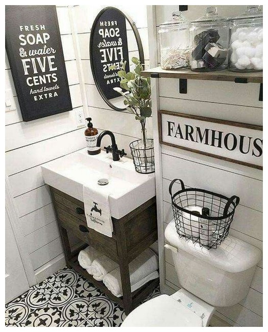 58 ideas for relax rustic farmhouse bathroom design 40 ~ vidur.n
