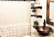 55 Farmhouse Bathroom Ideas for Small Space | Farmhouse bathroom .