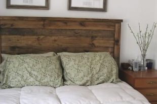 DIY Rustic headboard--takes a total of 3-6 hours and listed as .
