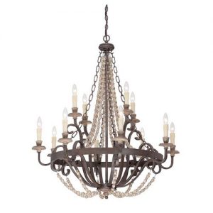 Savoy House Mallory Bronze 12 Light Chandelier 1 7405 12 39 | Bellac