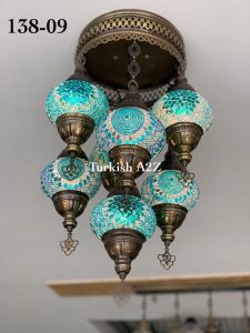 7 BALL SULTAN CHANDELIER Medium globe Short Chandelier | Et