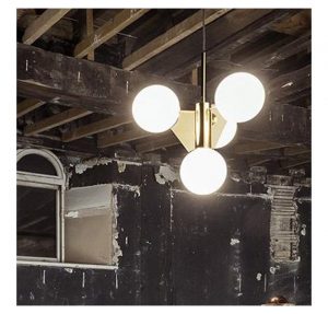 Plane Short Chandelier | Entry lighting, Chandelier, Brass lighti