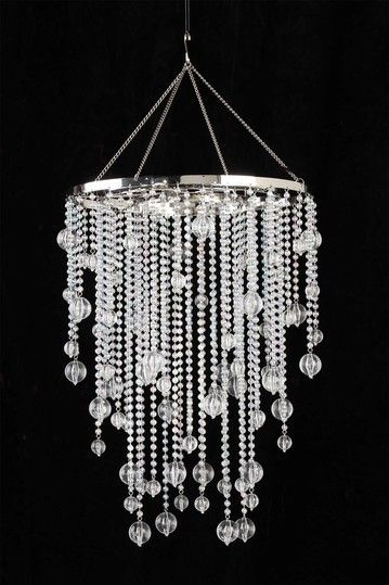 Clear Round Short Raining Crystal Chandelier (With images .