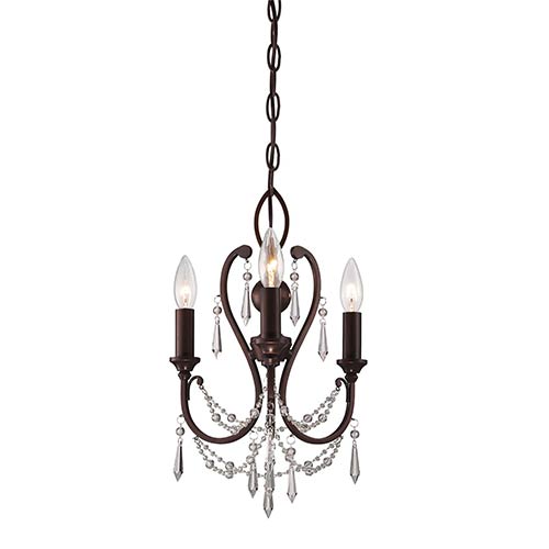 Bronze Mini Chandeliers Free Shipping | Bellac