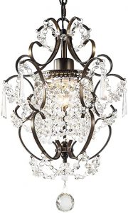 Garwarm Modern Crystals Chandeliers, Small Chandelier Pendant .