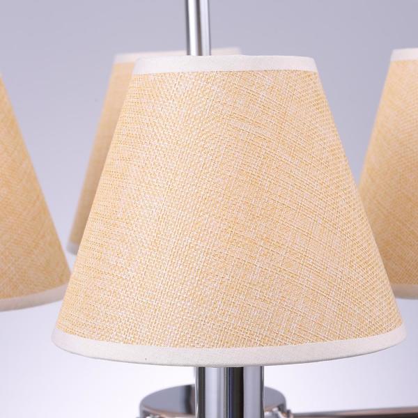 CASAINC 6-Light Gold Small Chandelier Lamp Shades-Empire Lampshade .