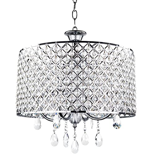 Small Crystal and Chrome Chandelier: Amazon.c