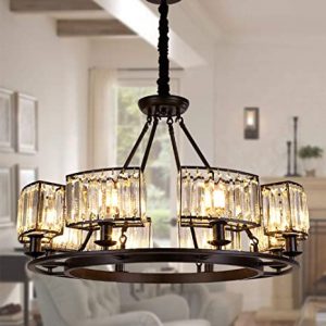 Amazon.com: OSAIRUOS Rustic Crystal Chandeliers Modern .