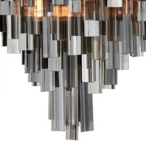 Smoked Glass Chandelier | Eichholtz Salerno | OROA Modern Furnitu