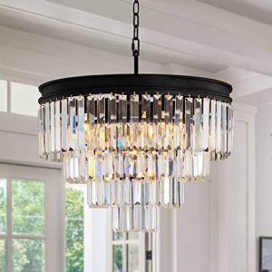 ANTILISHA Crystal Chandelier Lighting Pendant Ceiling Modern .