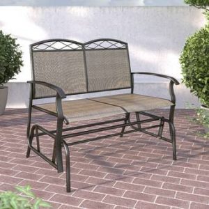 Winston Porter Matteo Sling Glider Bench | Wayfa